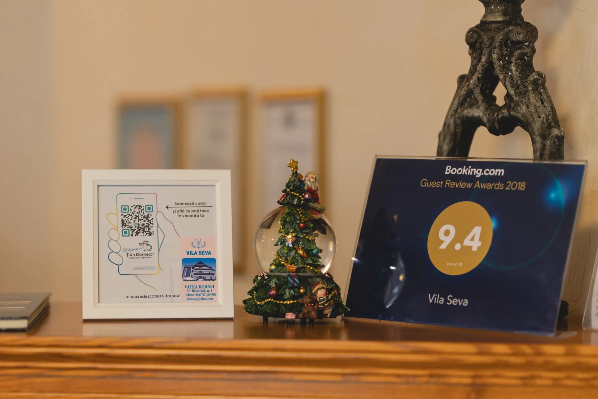 The Booking.com Guest Review Awards 2018 diploma