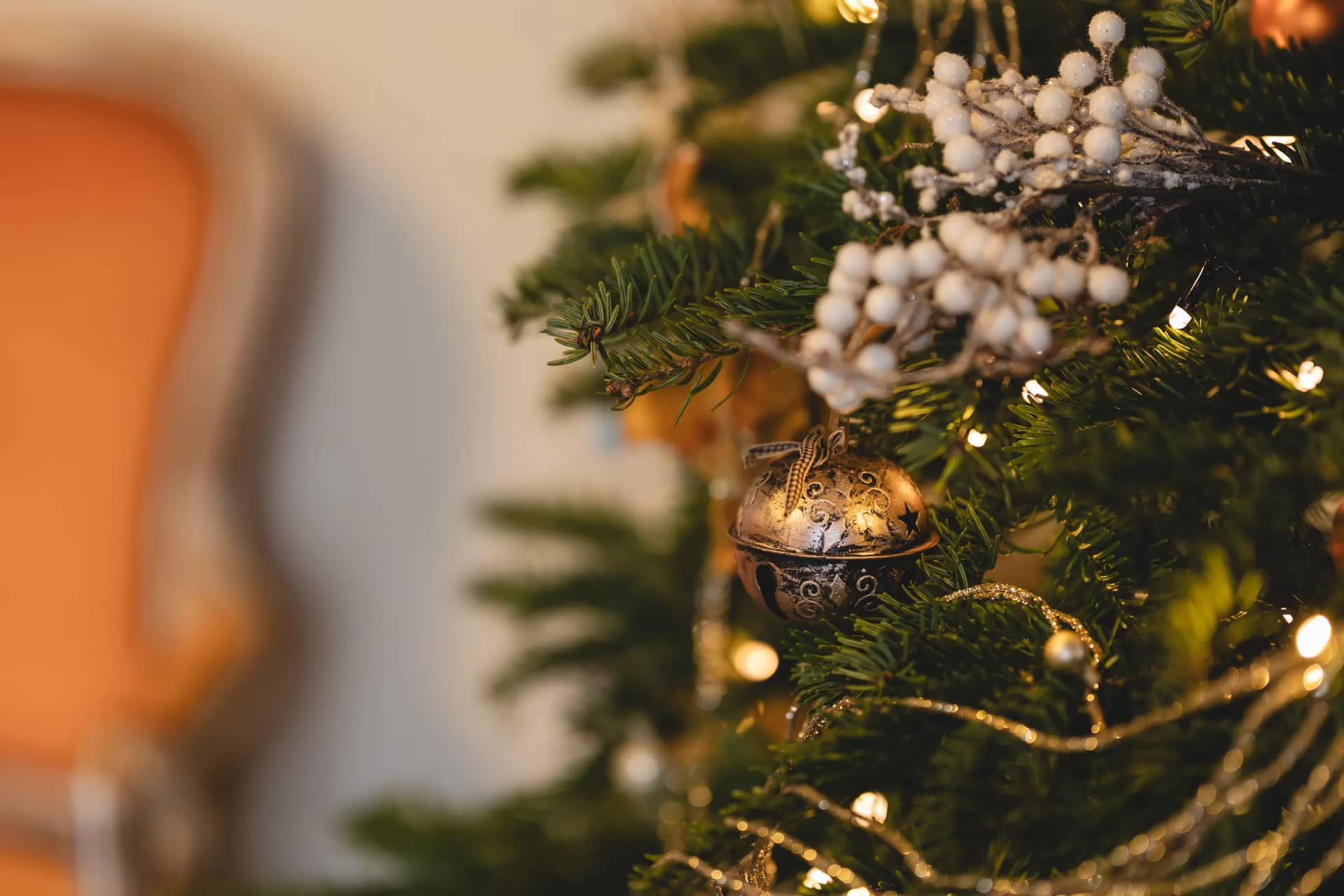 Christmas decorations at Vila Seva